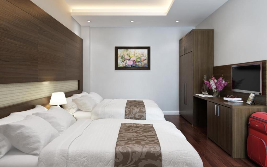 Eco Luxury Hotel Hanoi Bagian luar foto