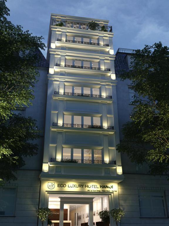 Eco Luxury Hotel Hanoi Bagian luar foto