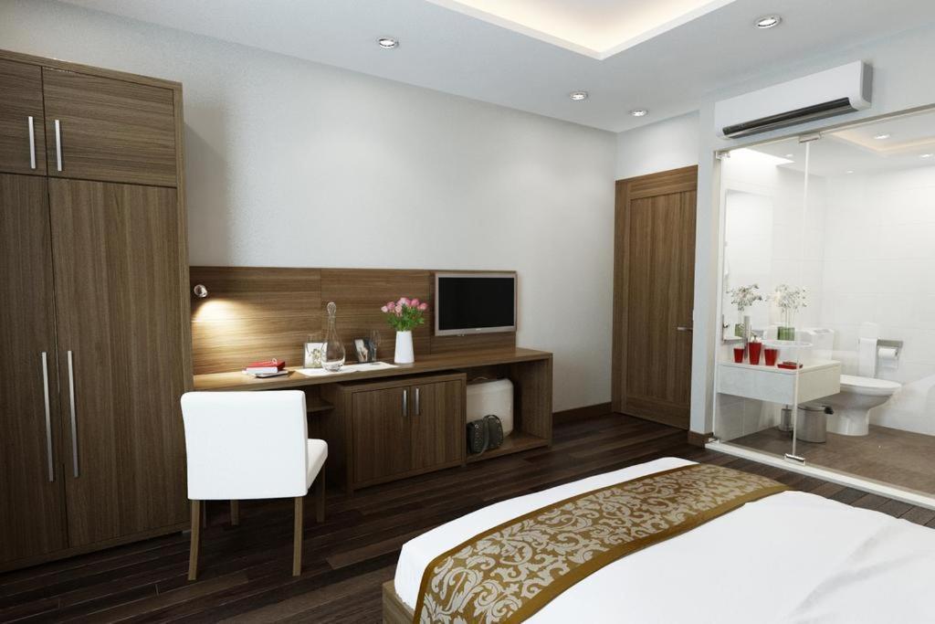 Eco Luxury Hotel Hanoi Bagian luar foto